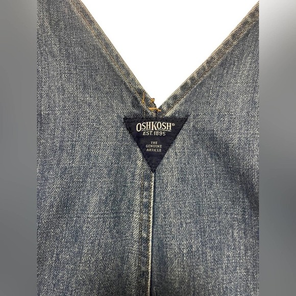 Vintage OshKosh Adult Men’s Denim Overalls Size 38x30 - Picture 4 of 6